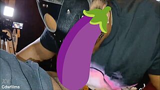 Big booty brown skin girl sucked my dick and made me cum
