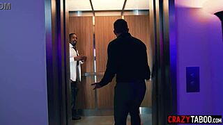 Gizelle gets fucked in elevator