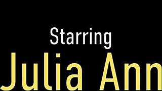 Big boobed milf professor julia ann takes all of her students jizz