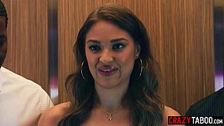 Gizelle gets fucked in elevator