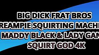 Lady Gang Takes On Multiple Cocks