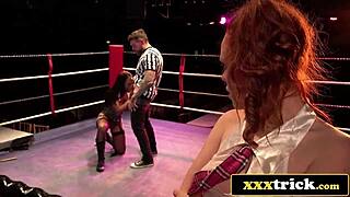 Female Pro Wrestlers Go Wild In Fuck Fest