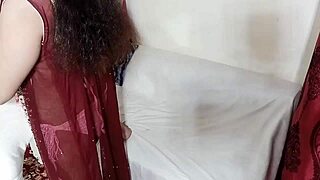 Married indian girlfriend takes secret anal
