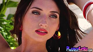 Skinny milf brooke radiates playful glamour