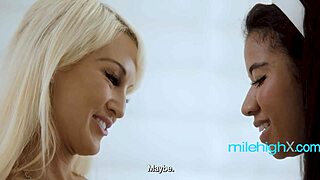milf boss fucks ebony assistant before date