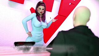 Karen does her little private dance