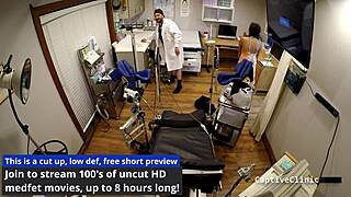 miss mars gets examined with toys and latex