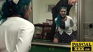 Submissive British Whore Fucked In All Of Her Holes