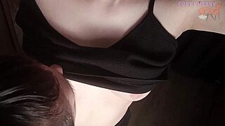 skinny stepsister lets me suck on her puffy nipples