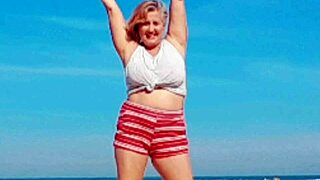 bebezita baby shows off her huge natural tits and big pussy