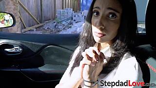 Bubble butt teen 18+ager angelica cruz banged by stepdad