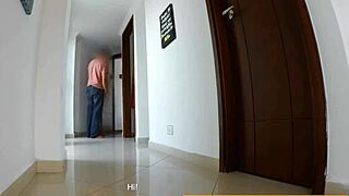 big tits colombian slut gets drilled hard in casting