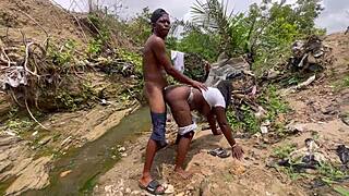 Ass worship outdoor dicked a bitch