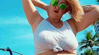 bebezita baby shows off her huge natural tits and big pussy