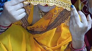 Newly Married Indian Wife Gets Bedroom Sex