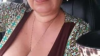 In the truck look at my pussy