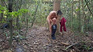 a stranger fucked me in the forest