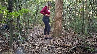 a stranger fucked me in the forest