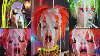 hot girls do facials