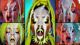 hot girls do facials