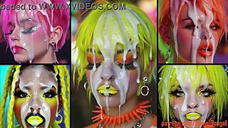 hot girls do facials