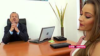 Office pleasures with slut