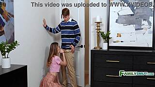 I will fix my stepbros gooning before stepmoms silly handjobs