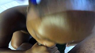 Hot girl sucked his cock