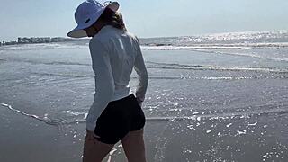 me follo a mi hermanastra despues de un dia de playa