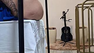 gynecological exam ends with patient orgasm and doctor cumshot