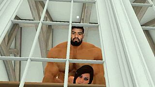 Heyward shows neighbor the cumback workout routine!