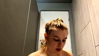 Double penetration destroys fat teen in gym!