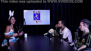 veja a entrevista safada e cheia de putaria com a tifany rocha papo com tifany ex swing cast no porn cast brazil parte 2 watch on sheer red