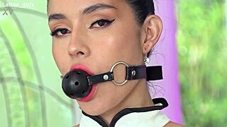 bondage anal with dap and piss play
