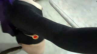 Small Penis Shemale Raven Anal Fucking Her White Ass