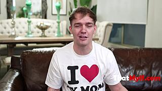 step mom and step son watch tv show together