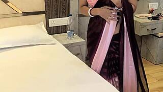 servant banged mistress hard and cum inside while husband away
