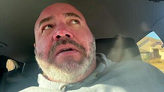 Daddy shows his pussy for hubby view