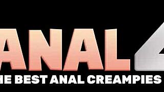 Milf easter slut gets her butthole filled with cream