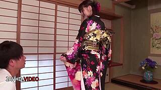 yua arigas shaved pussy seduces for creampie with toys