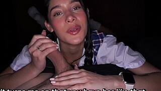 I filled my college girlfriends pussy with cum