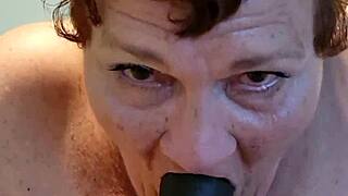 another gummy blowjob with granny v