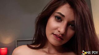 michelle taylor strokes load for messy facial