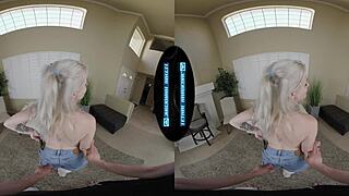 lethal hardcore vr - cute college blondie gets back on cheating bf with your cock