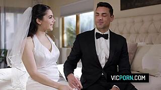 Hot italian bride valentina nappi analed on wedding day