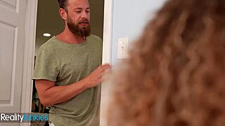 petite blondie shocked at moms boyfriend cock