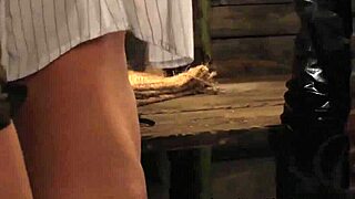 Slave teen returns home and gets tied up