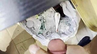 Fucking my doll while watching porn and releasing a cum load at the end