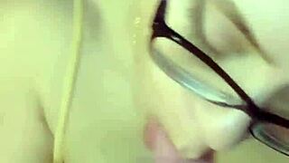 squirt handjob deepthroat and pussy creampie 😜