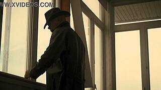 Audrey reid and sage hunter cum in bunker